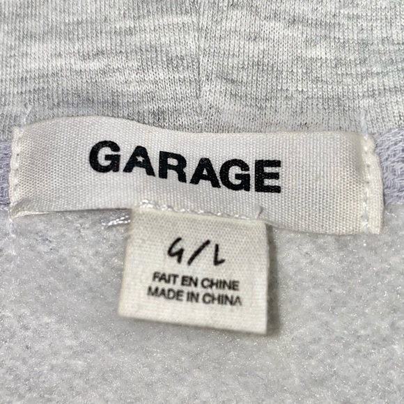 Somewhere Over the Rainbow Grey Cropped Hoodie - Picture 5 of 5